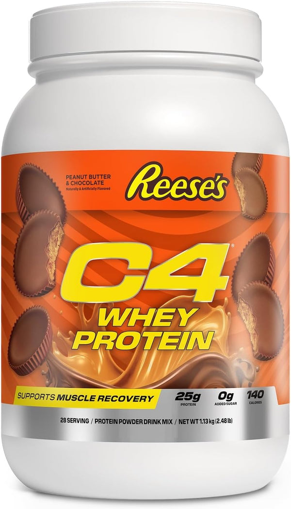C4 Whey Protein Cellucor sabor Reese's 28 servidas - envase de 1,13 kg