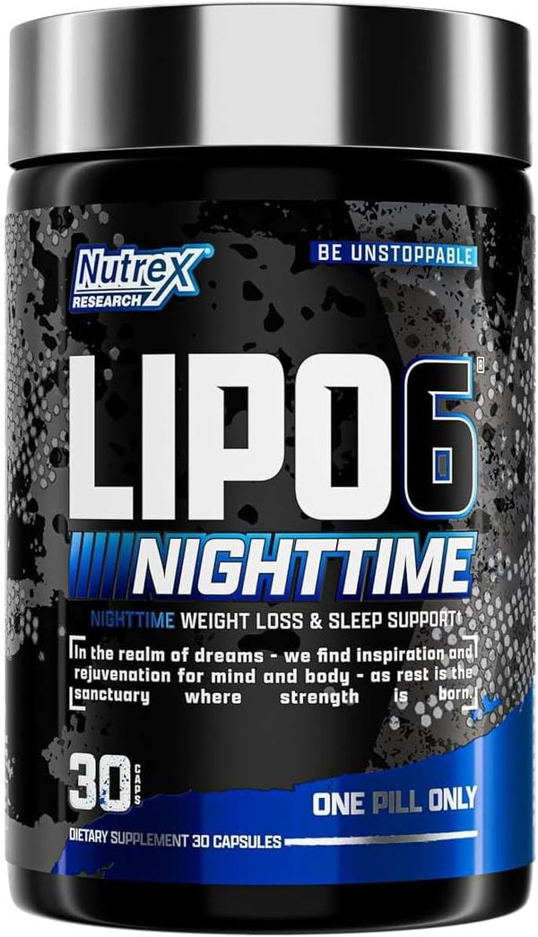 Lipo-6 Nighttime Nutrex 30 Cápsulas