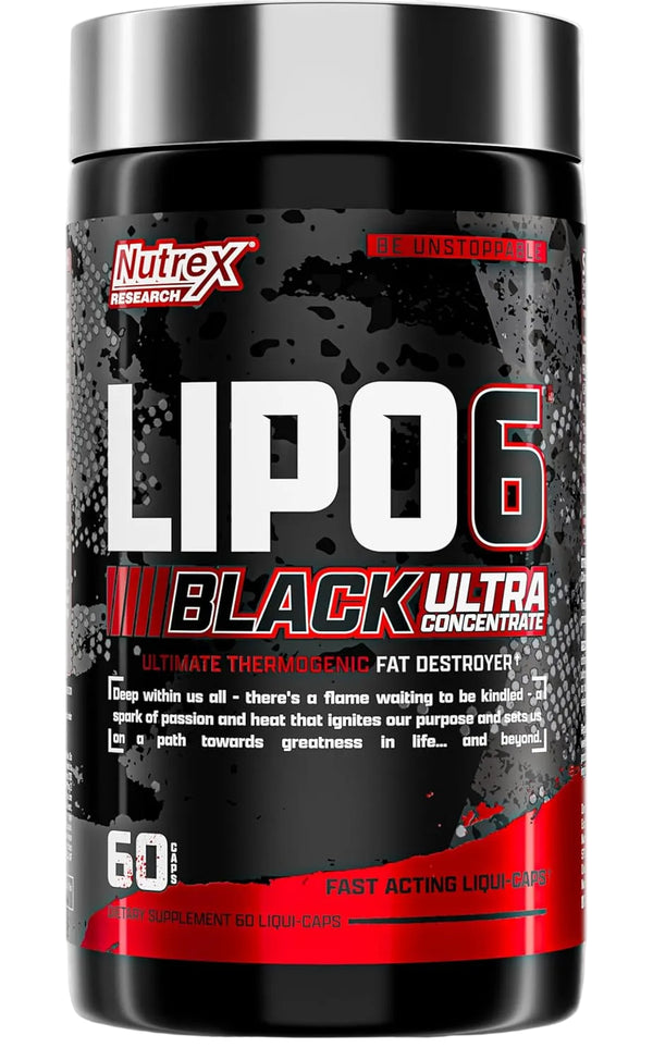 Lipo-6 Black Ultra Nutrex 60 Cápsulas