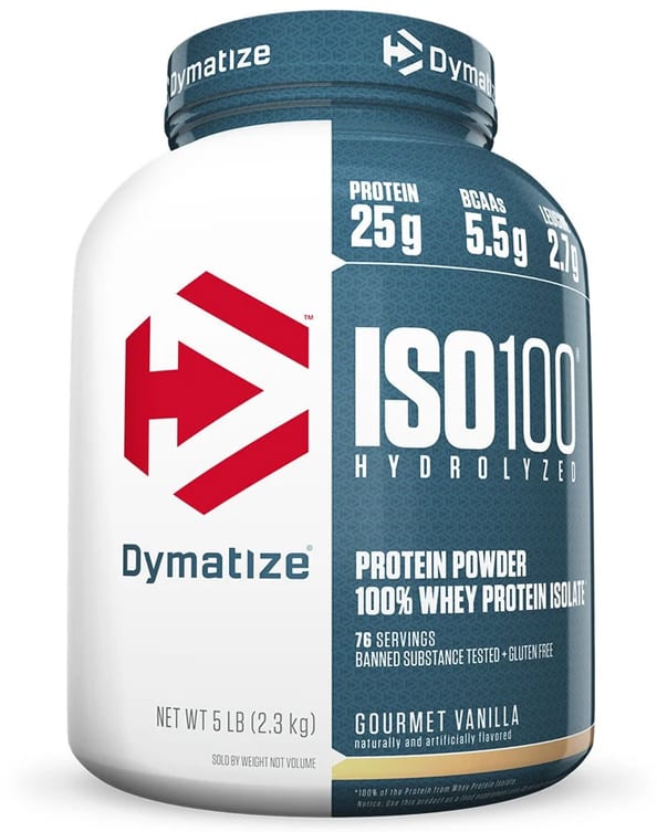 ISO100 Dymatize 5lb 71 - 76 Servidas