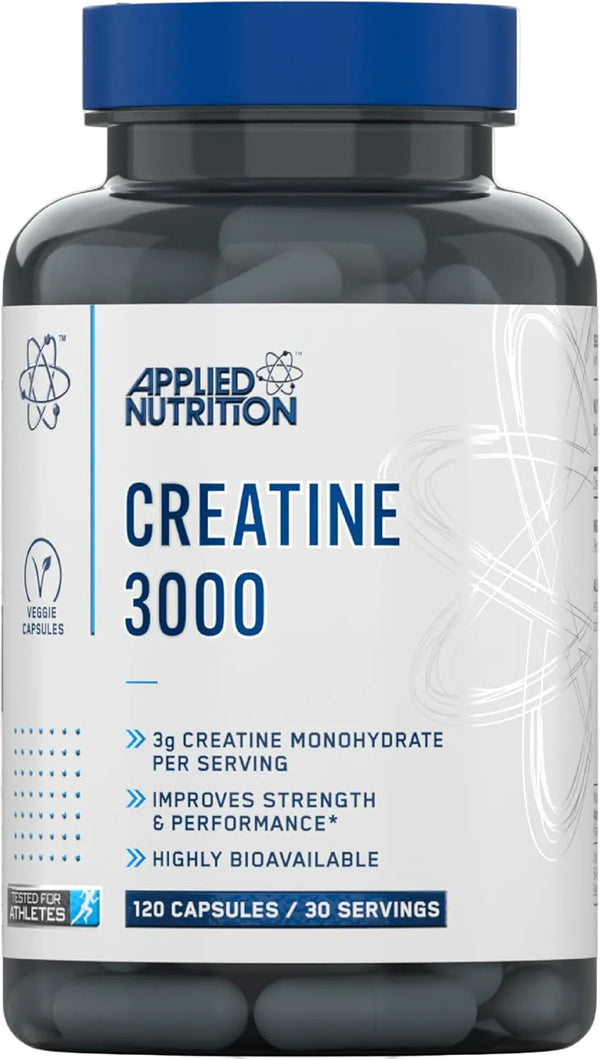 Creatina 3000 120 Cápsulas Applied Nutrition