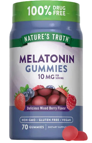 Gomitas de Melatonina Nature's Truth 70 servidas