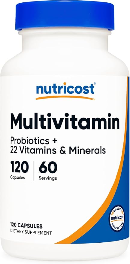 Multivitaminico Nutricost 60 cápsulas