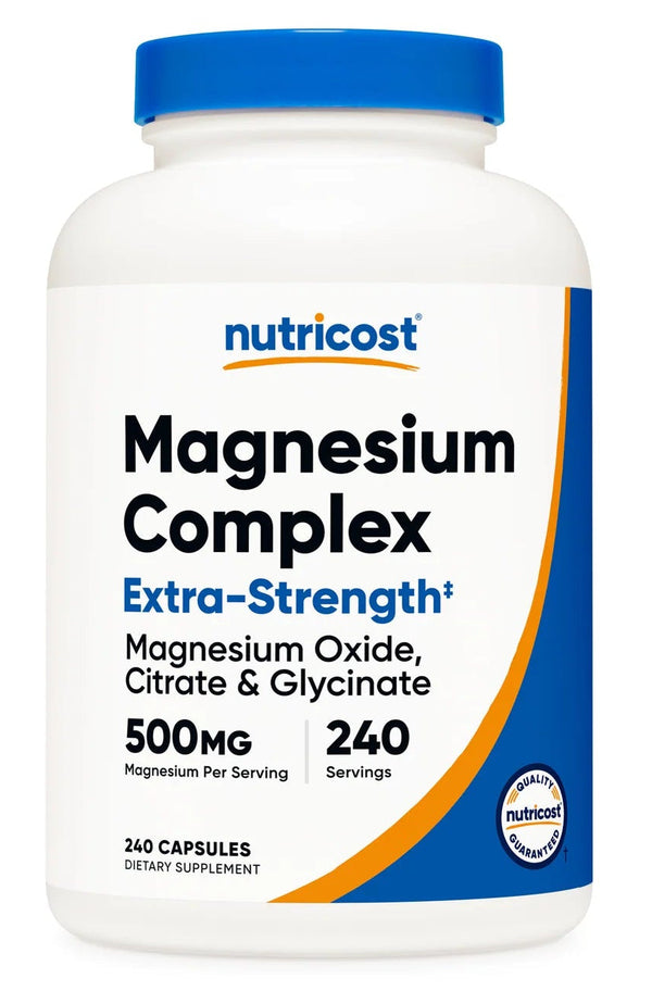 Magnesio Complex Nutricost 240 cápsulas