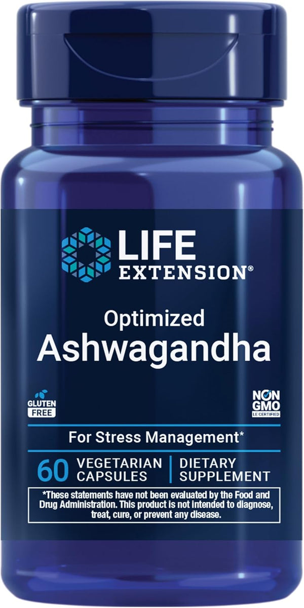 Ashwagandha Life Extension 60 cápsulas